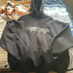 Balenciaga slime logo hoodie